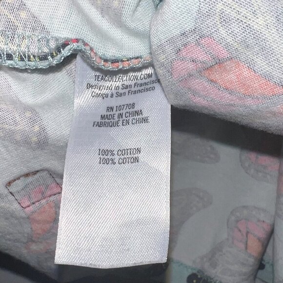 Tea Collection Butterfly Mighty Mini Dress Size 5 - Picture 4 of 6